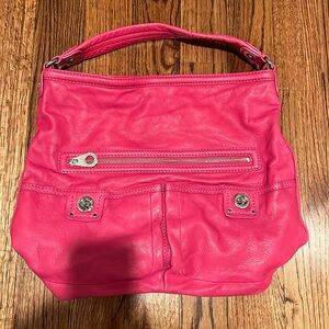 Marc by Marc Jacobs pink leather bag
